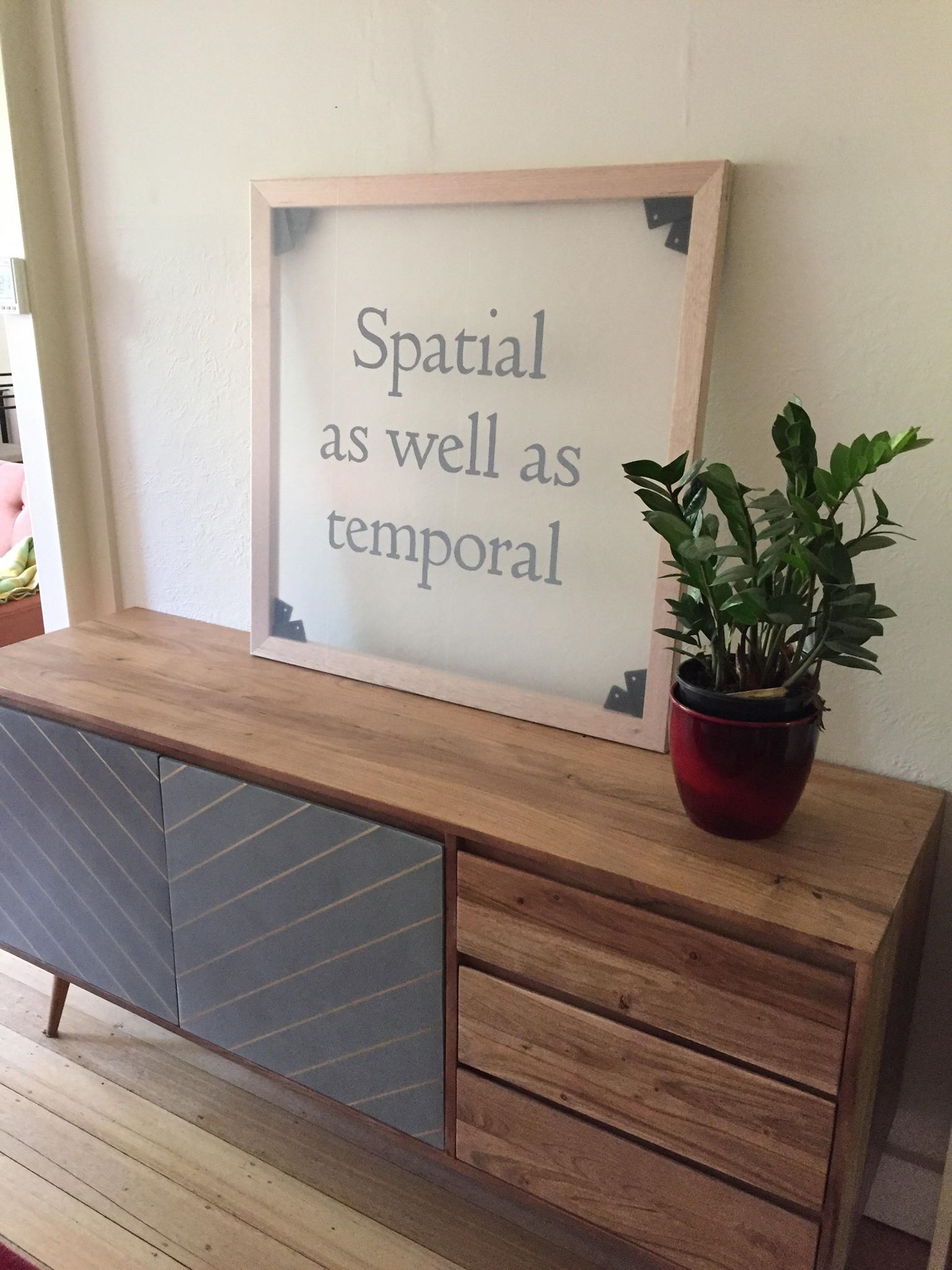 Spatial as well as temporal